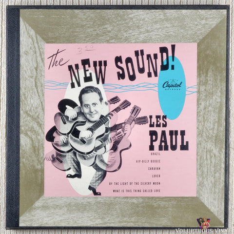 Les Paul – The New Sound! shellac front cover