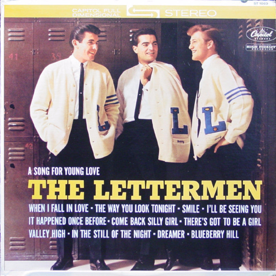 The Lettermen ‎– A Song For Young Love - Vinyl Record - Front Cover
