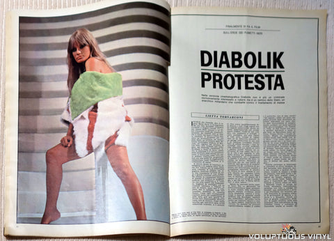 L'Europeo - July 13, 1967 - Marisa Mell Danger Diabolik