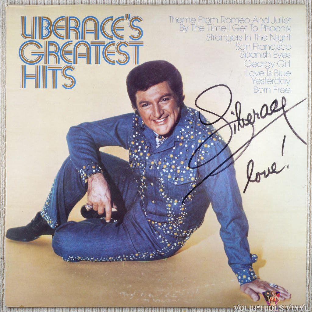 Liberace – Liberace's Greatest Hits vinyl record front cover
