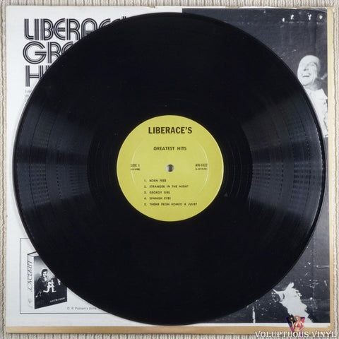 Liberace – Liberace's Greatest Hits vinyl record