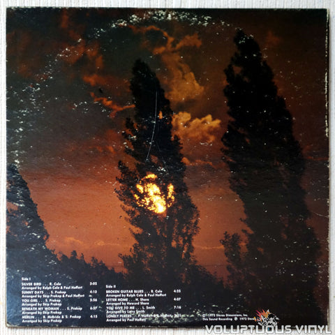 Lighthouse ‎– Sunny Days vinyl record back cover