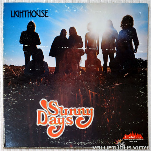 Lighthouse ‎– Sunny Days vinyl record front cover