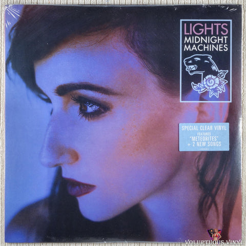 LIGHTS – Midnight Machines (2016) Clear Vinyl, SEALED