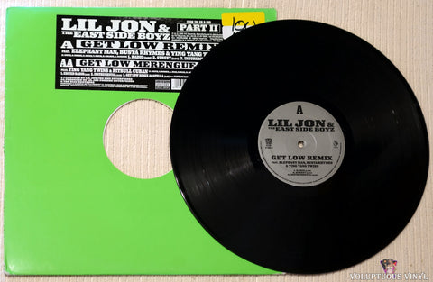Lil Jon & The East Side Boyz ‎– Get Low (Remix) vinyl record