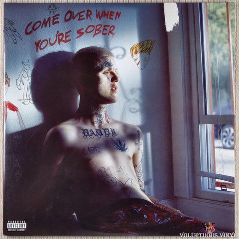 Lil Peep ‎– Come Over When You're Sober, Pt. 1 & Pt. 2 vinyl record front cover