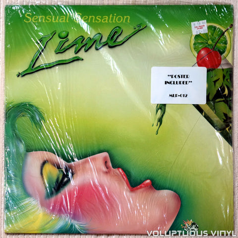 Lime – Sensual Sensation (1984) w/ Poster, Canadian Press