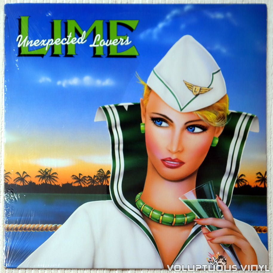 Lime ‎– Unexpected Lovers (1985) Vinyl, LP, Album – Voluptuous 