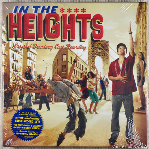Lin-Manuel Miranda ‎– In The Heights: Original Broadway Cast Recording vinyl record front cover