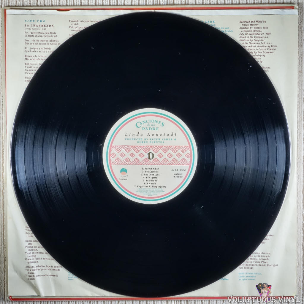Linda Ronstadt - Canciones de mi Padre LP
