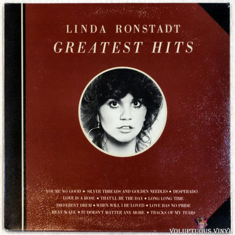 Linda Ronstadt ‎– Greatest Hits vinyl record front cover