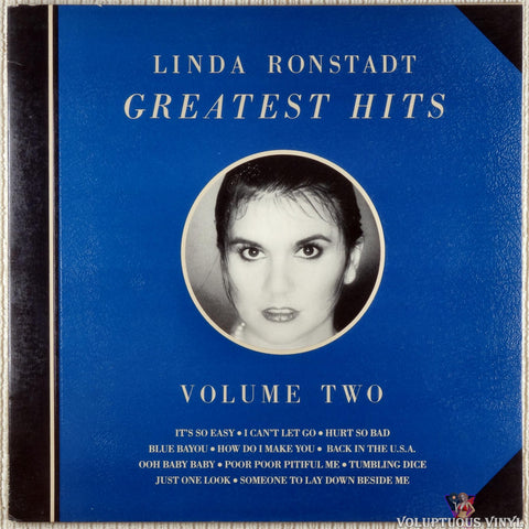 Linda Ronstadt ‎– Greatest Hits Volume Two vinyl record front cover
