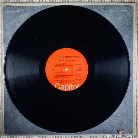 Linda Ronstadt ‎– Heart Like A Wheel vinyl record