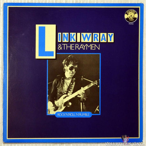 Link Wray & The Raymen – Rock 'N' Roll 'N' Rumble (1979) Mono, UK Press