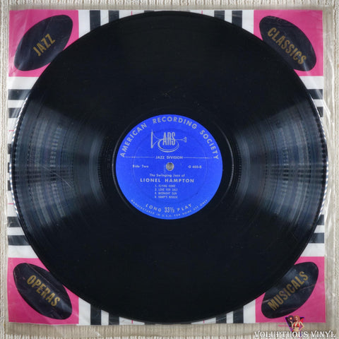 Lionel Hampton – The Swinging Jazz Of Lionel Hampton vinyl record Side B