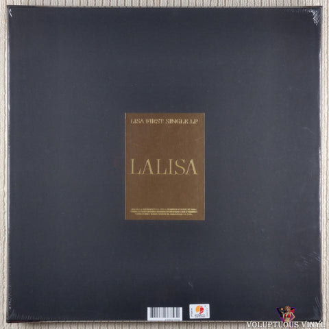 Lisa – Lalisa vinyl record back cover