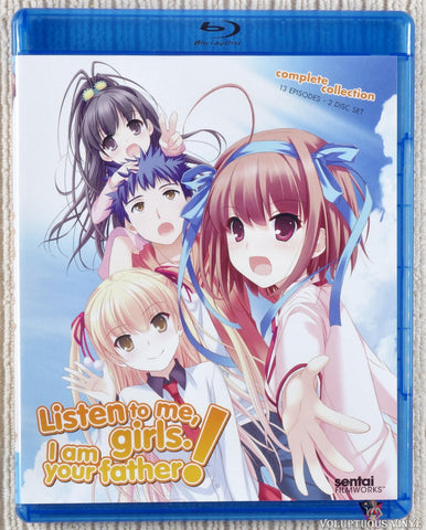 Listen To Me, Girls. I Am Your Father! Blu-ray front cover