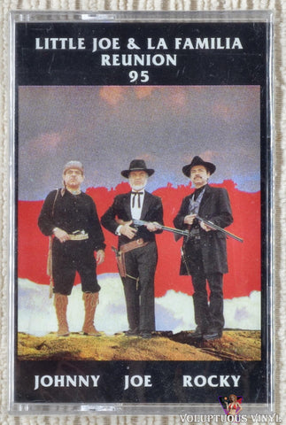 Little Joe & La Familia ‎– Reunion '95 cassette tape front cover