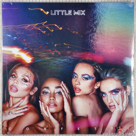 Little Mix ‎– Confetti vinyl record front cover