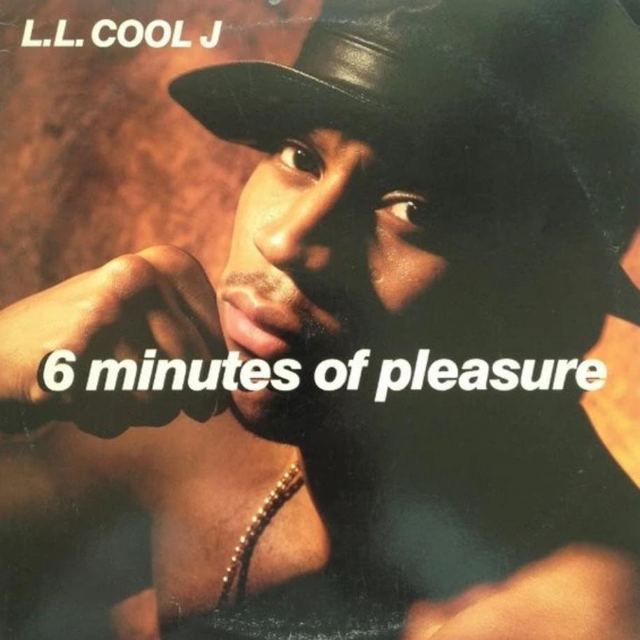 LL Cool J ‎– 6 Minutes Of Pleasure vinyl record front cover