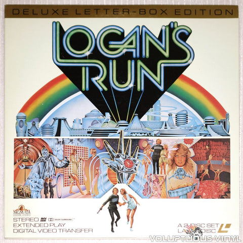 Logan's Run - Laserdisc - Front Cover NM