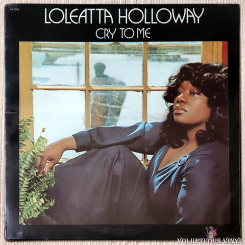 Loleatta Holloway ‎– Cry To Me vinyl record front cover