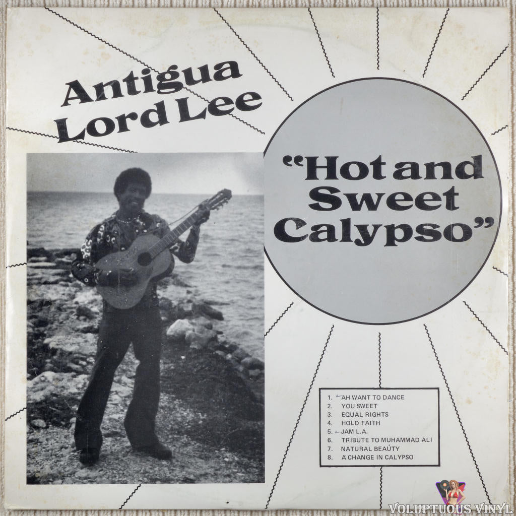 Lord Lee ‎– Hot And Sweet Calypso vinyl record front cover