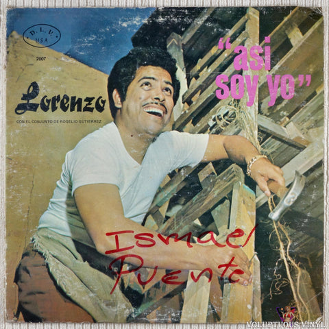 Lorenzo De Monteclaro ‎– Asi Soy Yo vinyl record front cover