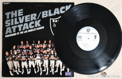 The Los Angeles Raiders ‎– The Silver/Black Attack - Vinyl Record