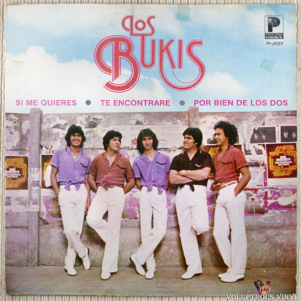 Los Bukis – Presiento Que Voy A Llorar vinyl record front cover