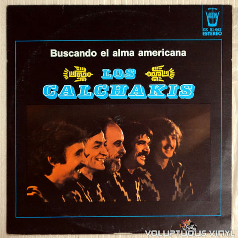 Los Calchakis ‎– Buscando El Alma Americana - Los Calchakis Vol. 3 - Vinyl Record - Front Cover
