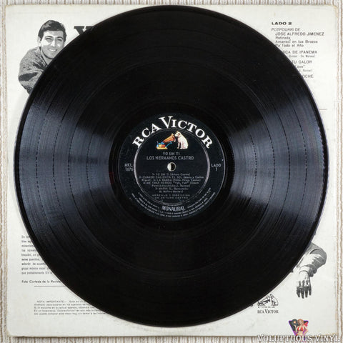 Los Hermanos Castro ‎– Yo Sin Ti... vinyl record