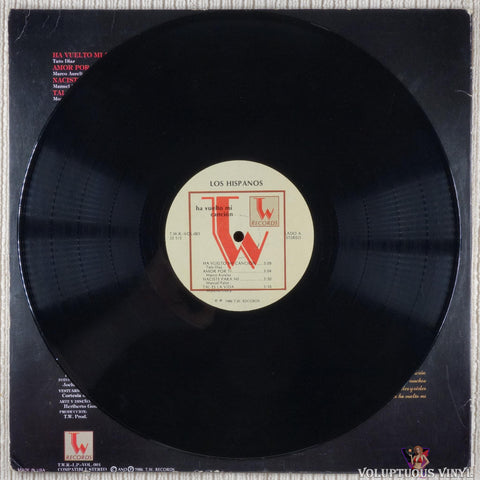 Los Hispanos ‎– Ha Vuelto Mi Canción vinyl record