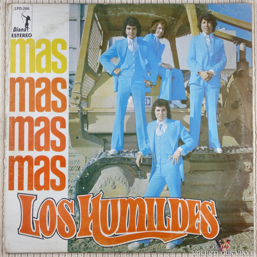 Los Humildes ‎– Mas, Mas, Mas vinyl record front cover