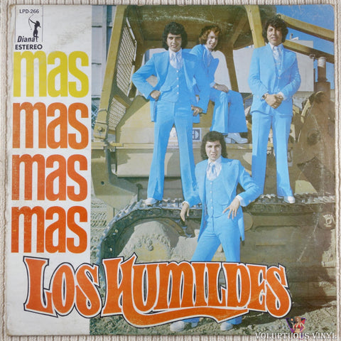 Los Humildes ‎– Mas, Mas, Mas vinyl record front cover