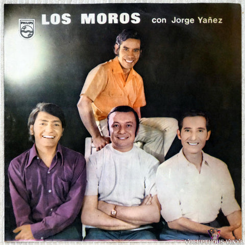 Los Moros Con Jorge Yañez ‎– Los Moros con Jorge Yáñez vinyl record front cover