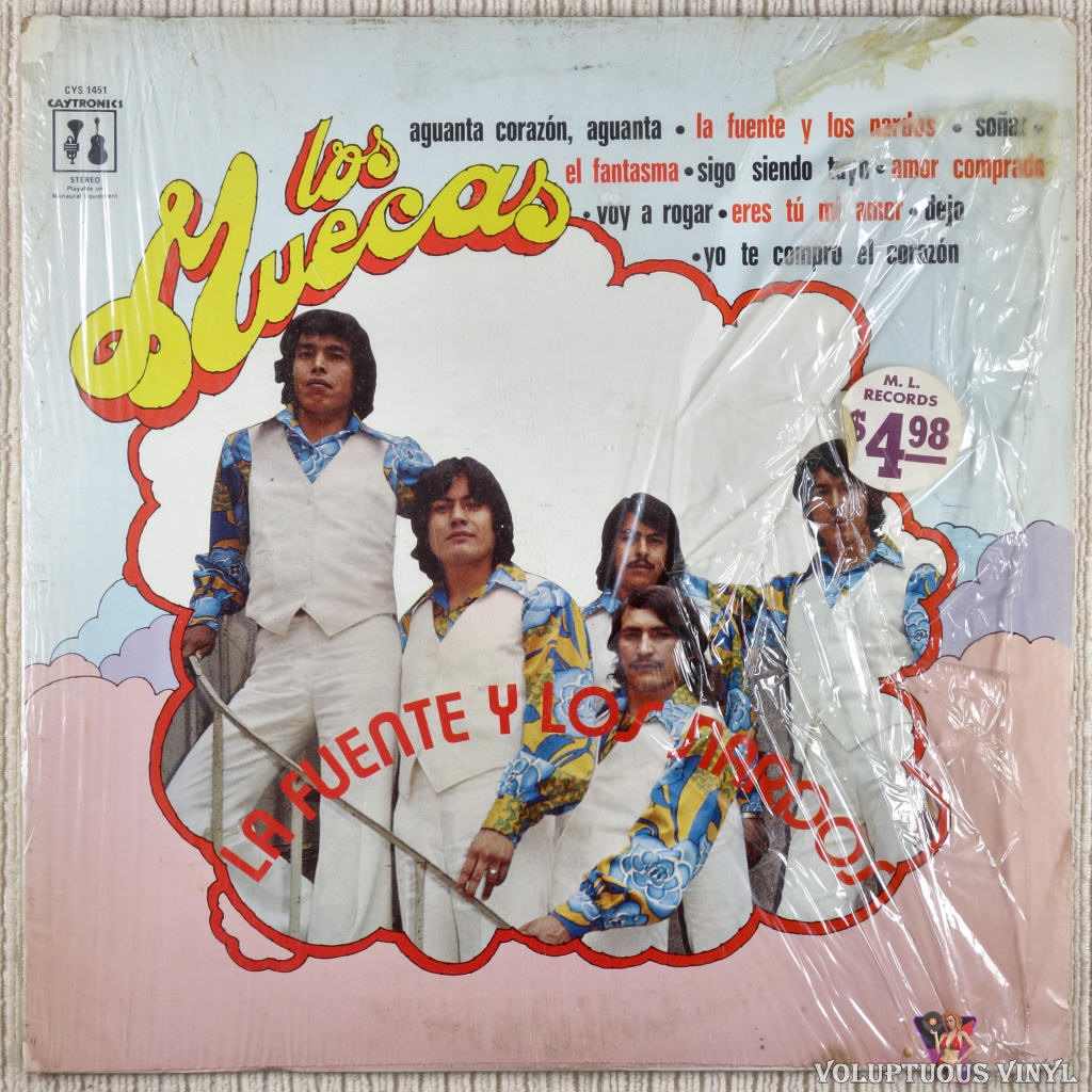 Los Muecas ‎– La Fuente Y Los Nardos vinyl record front cover