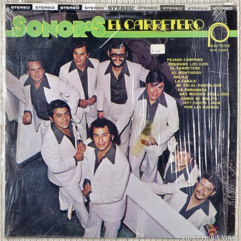 Los Sonor's – El Carretero vinyl record front cover