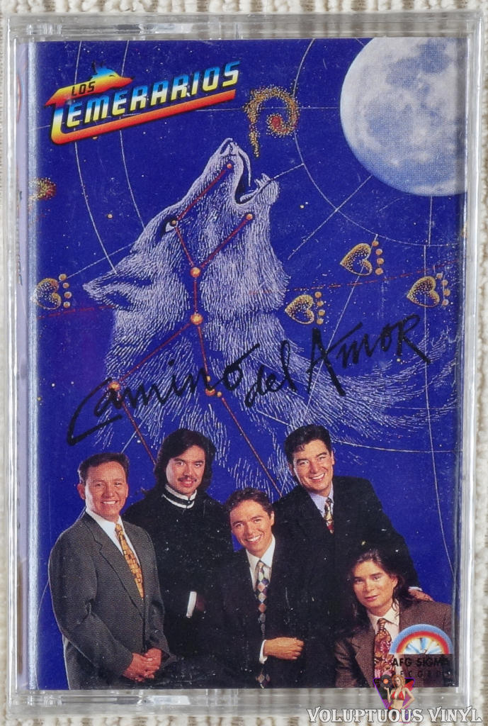 Los Temerarios ‎– Camino Del Amor cassette tape front cover