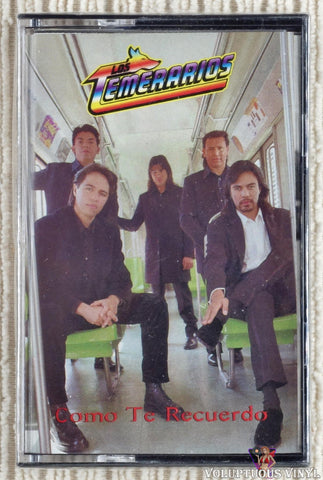 Los Temerarios ‎– Como Te Recuerdo cassette tape front cover