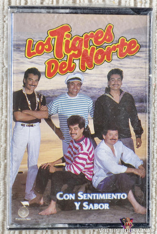 Los Tigres Del Norte – Con Sentimiento Y Sabor cassette tape front cover