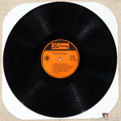 Los Violines De Pego ‎– Musica De Peliculas vinyl record Side B