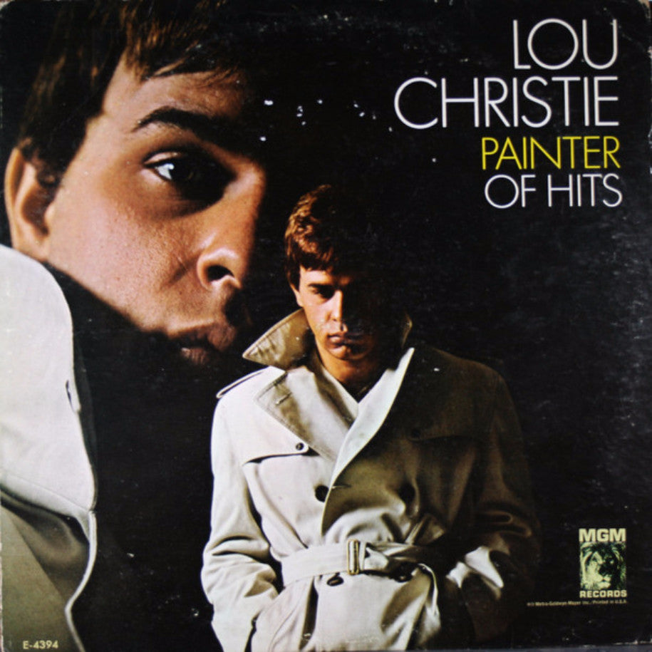 Lou Christie ‎– Painter Of Hits - Vinyl Record - Front Cover