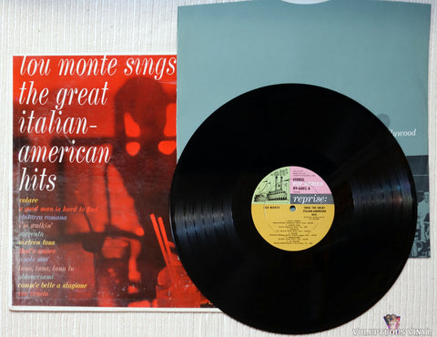 Lou Monte ‎– Sings The Great Italian-American Hits vinyl record