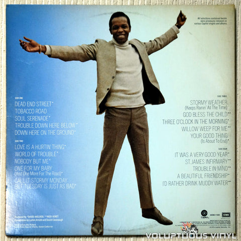 Lou Rawls ‎– The Best From Lou Rawls - Vinyl Record - Back Cover
