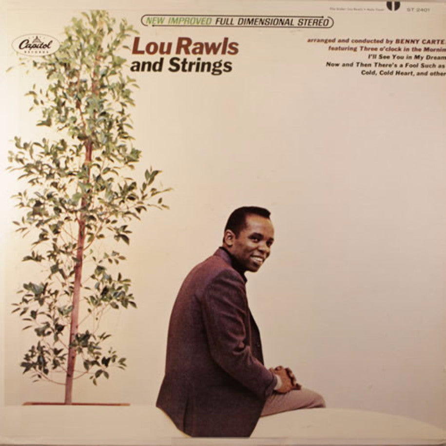  Lou Rawls ‎– Lou Rawls And Strings - Vinyl Record - Front Cover