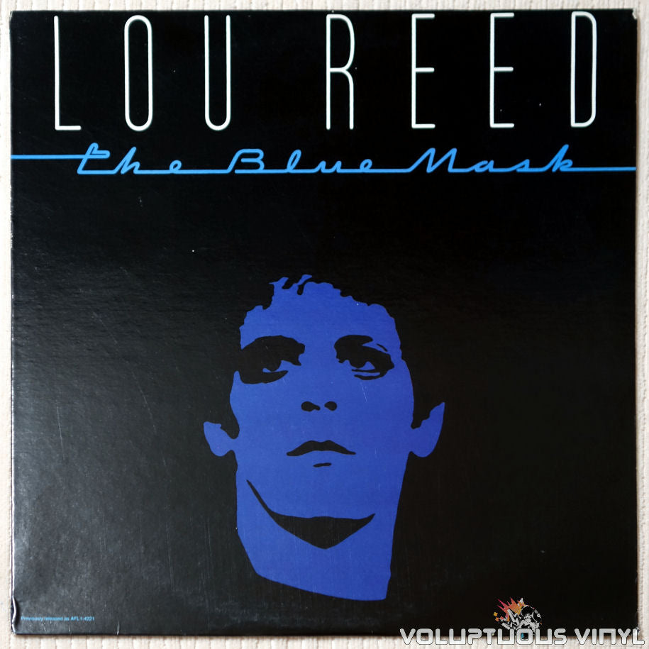 Lou Reed ‎– The Blue Mask - Vinyl Record - Front Cover