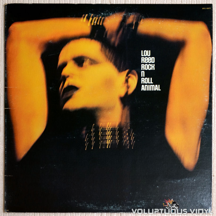 Lou Reed ‎– Rock N Roll Animal - Vinyl Record - Front Cover