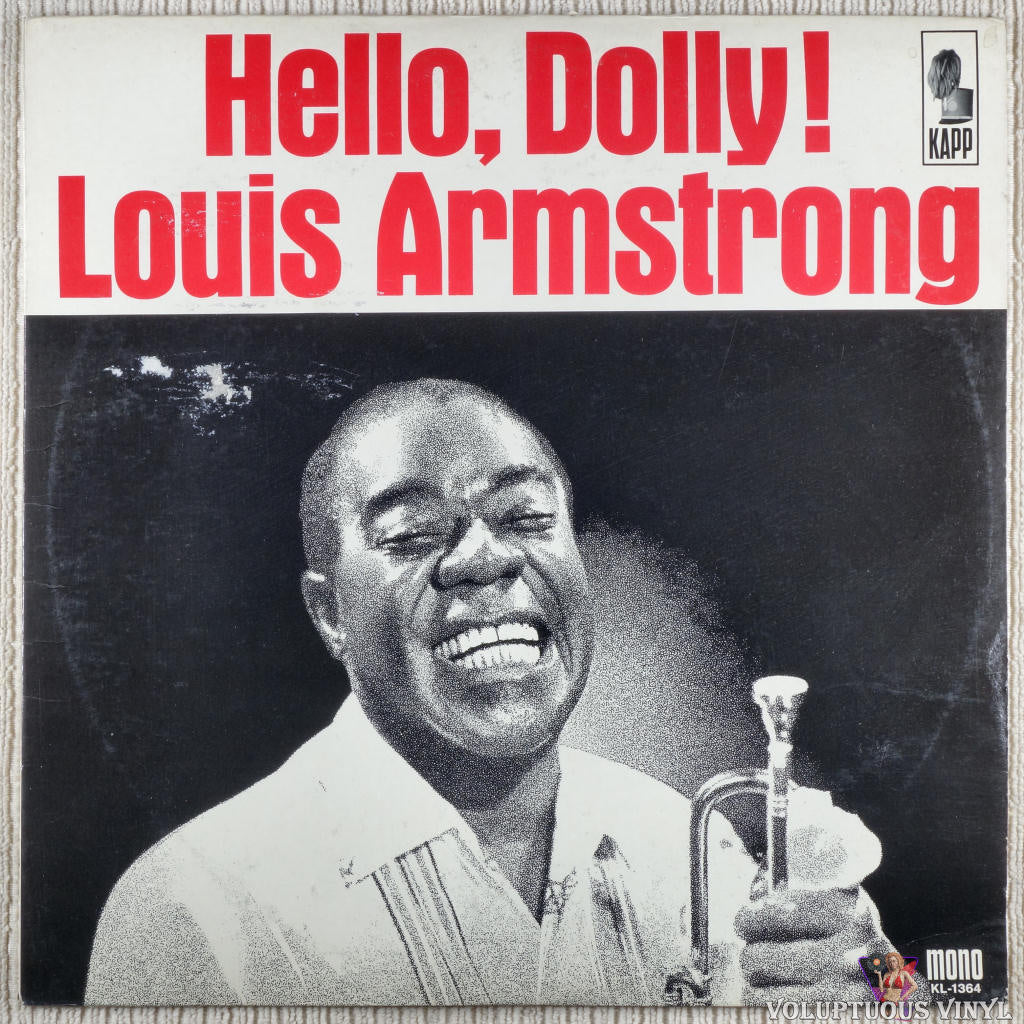 Louis Armstrong ‎– Hello, Dolly! vinyl record front cover
