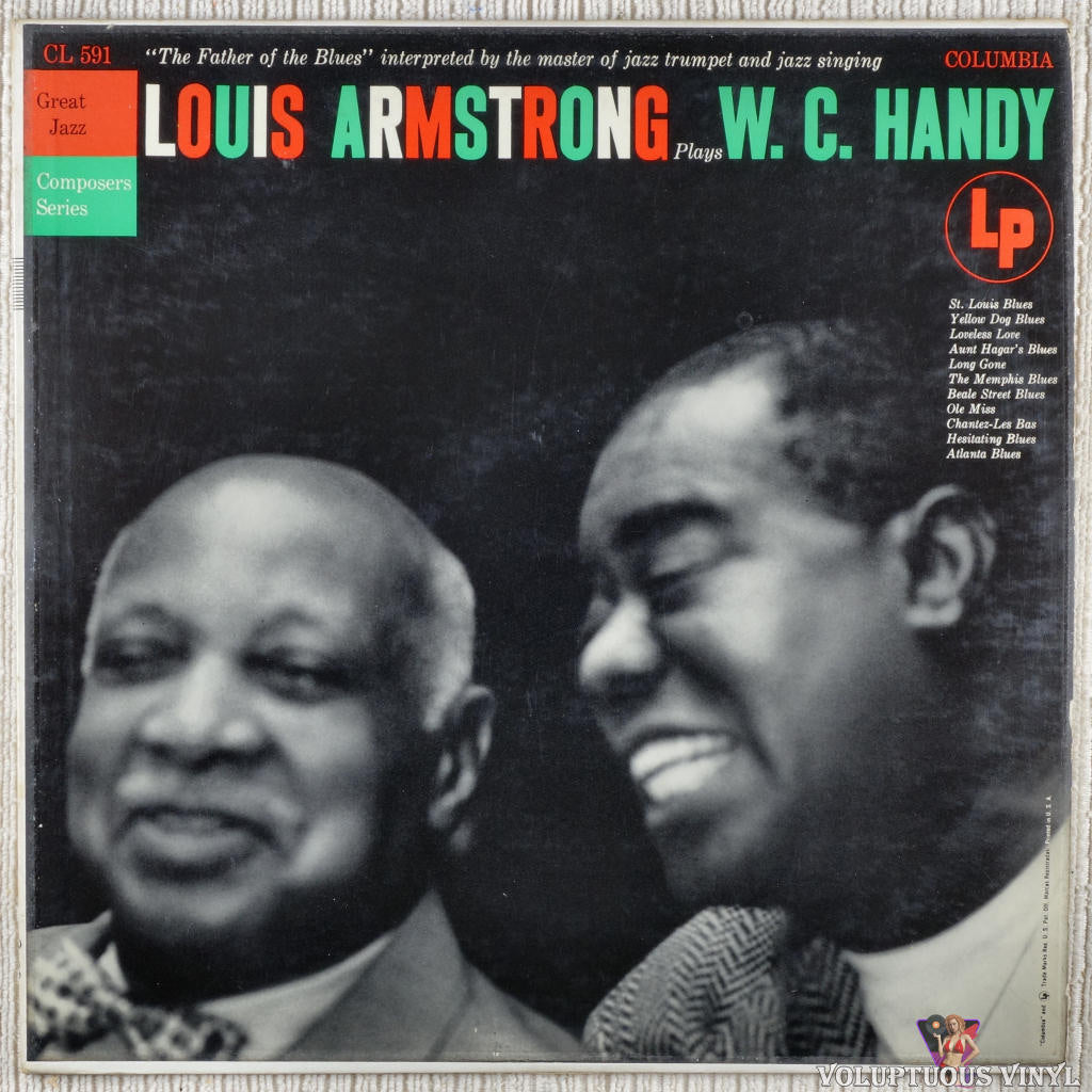 Louis Armstrong – Plays W.C. Handy vinyl record front cover